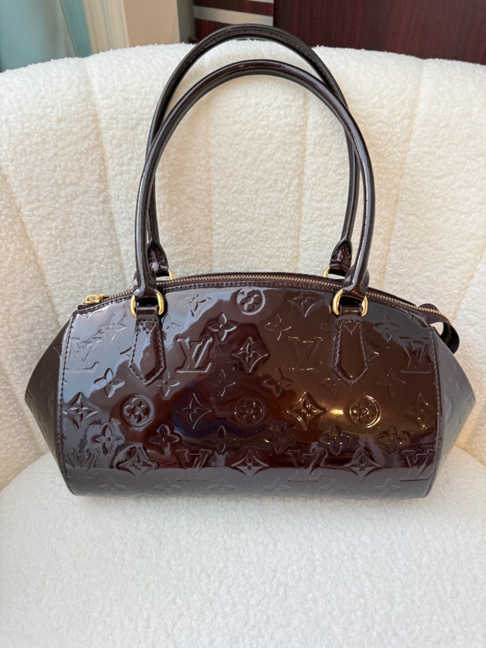 Louis Vuitton Sherwood PM Shoulder Bag in Amarente